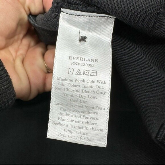 Everlane Women’s NWT Muted Black The Tencel Relaxed Chino Luxury Pant 14/W35/L28 - Picture 7 of 12